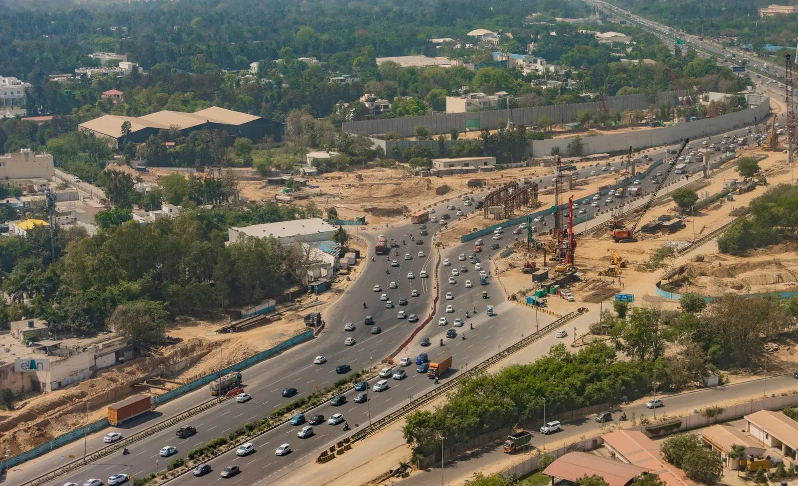 Tumakuru Industrial Smart City — Tumakuru Industrial Smart City: Connectivity — Airports, Highways, Rail & Metro Plans